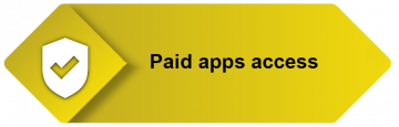 Paid apps access